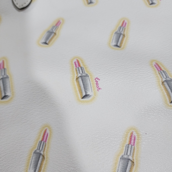 Coach Limited edition lipstick coach shoulder tote - Picture 11 of 12